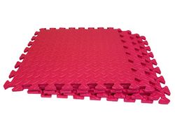 Килимок пазл Lanor 50x50x1 см Червоний